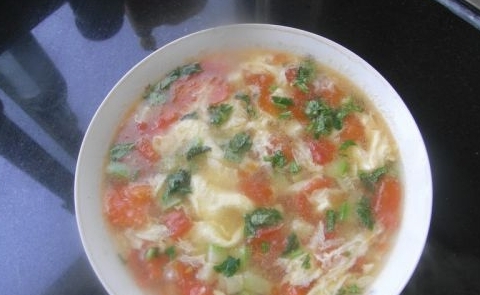 西葫蘆海米雞蛋湯