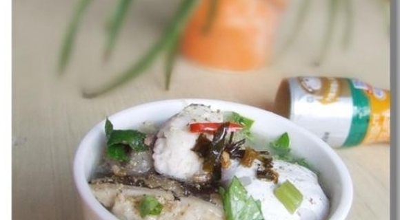 鹹菜鰻魚湯