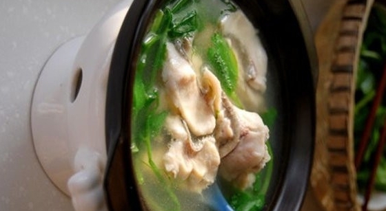 魚片豌豆尖湯