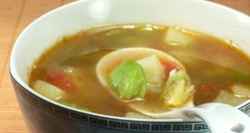 青蠶豆土豆湯