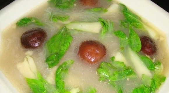 香菇粉絲湯