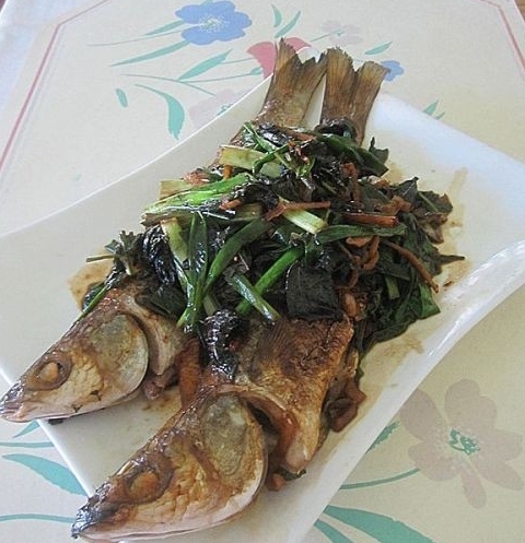 紫蘇香煎魚