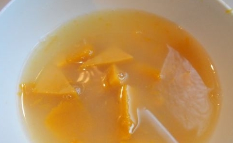 超級簡單的南瓜麵湯
