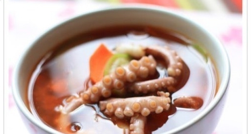 韓式章魚醬湯