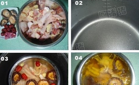 電飯鍋燉雞湯