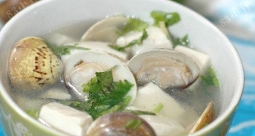 豆腐蛤蜊湯
