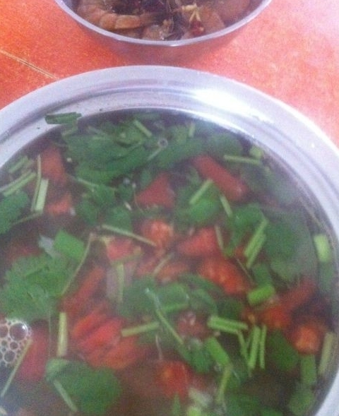 西紅柿黃瓜湯
