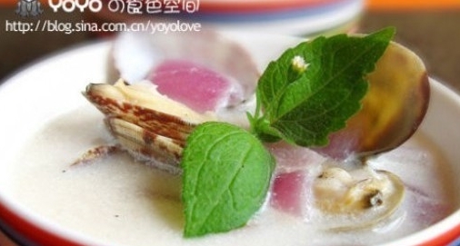 白酒蛤蜊奶油濃湯