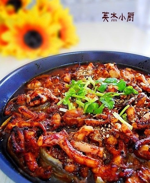 韓式辣味烤魷魚