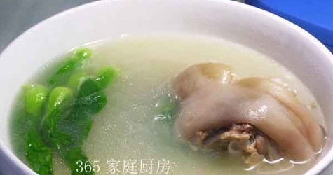 粉絲腳圈湯