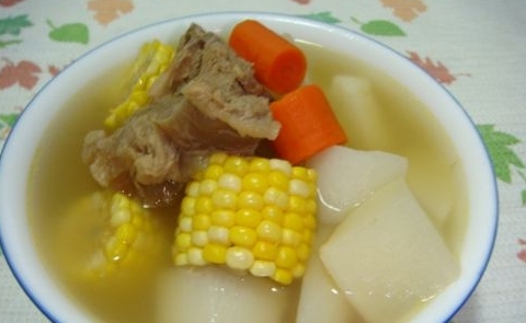 清鮮玉米羊肉湯