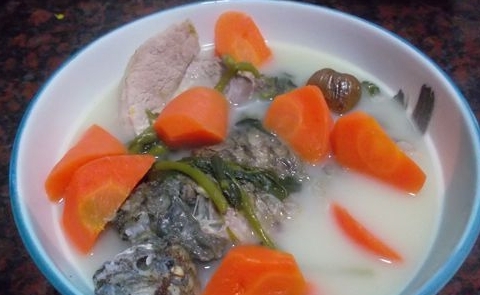 白鯽魚煲西洋菜湯