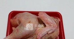 微波爐烤蔥油雞