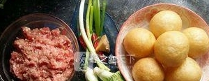 醬汁麵筋包肉