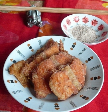 花椒鹽三文魚排