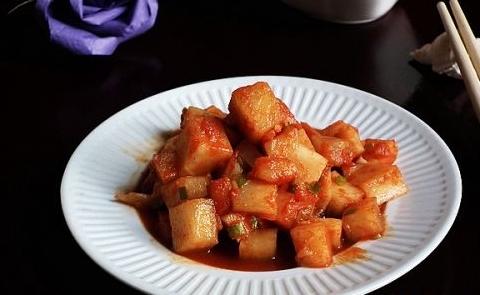 爽口開胃的韓式小菜泡菜蘿蔔
