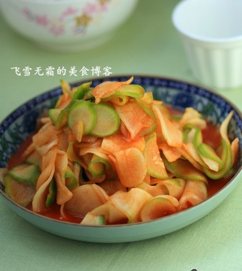 韓式蘿蔔片
