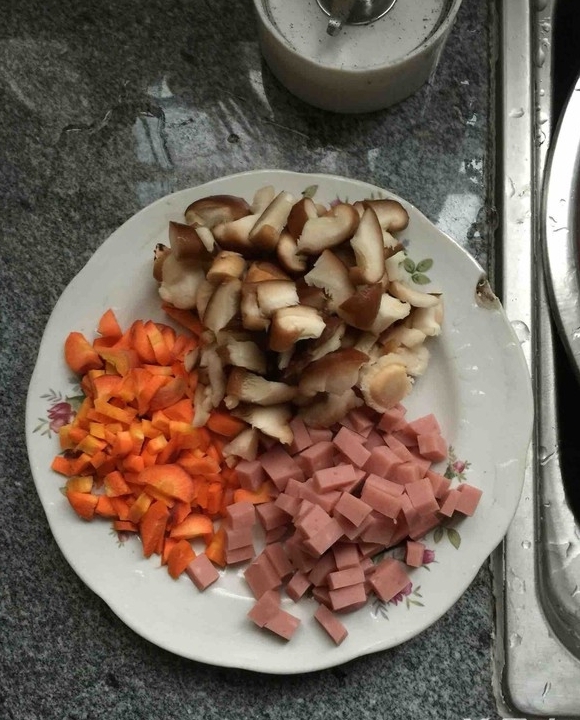 香菇火腿焗飯