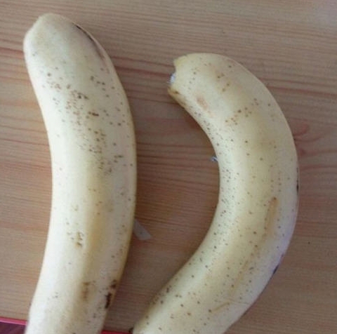 香蕉中間是黑的能吃嗎