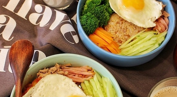 韓式拌糙米飯
