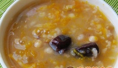 南瓜綠豆薏米湯