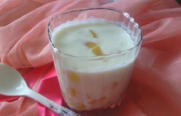 黃桃大果粒酸奶