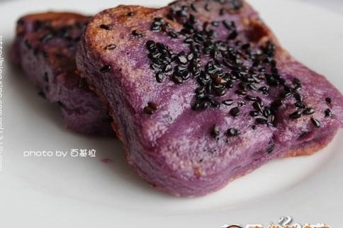 紫薯煎餅