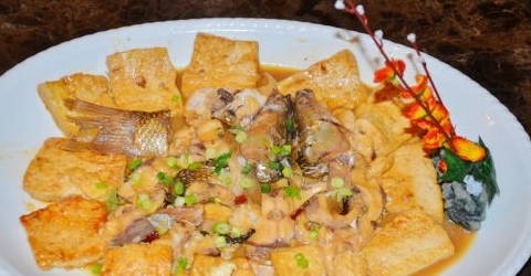 梭魚燒豆腐