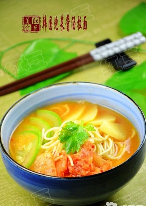 韓國泡菜醬湯拉麵