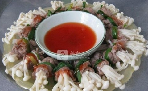 越南越美之優康裡脊牛肉卷菇