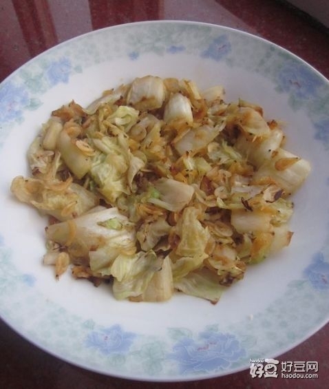 海米炒白菜