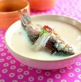 姜棗鯽魚粥