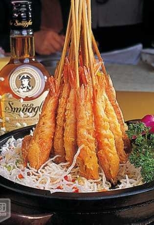 美極香辣串燒蝦