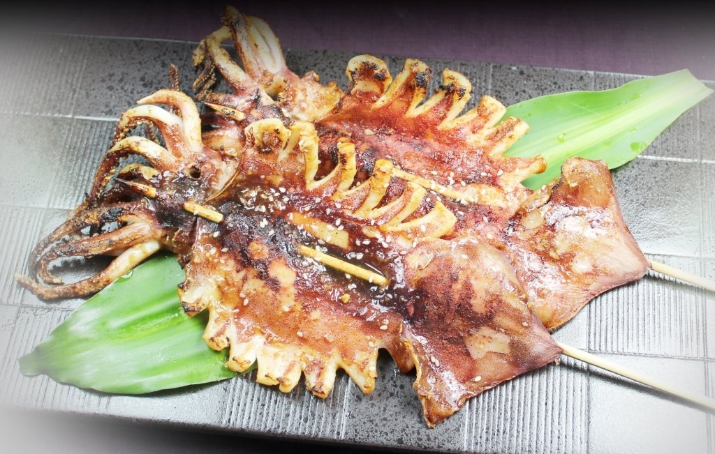 大烤魷魚串