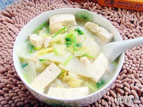 豆腐白菜湯