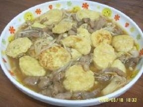 金針菇煨玉子豆腐