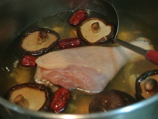 黃瓜香菇餃湯