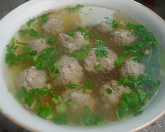 牛肉丸子湯