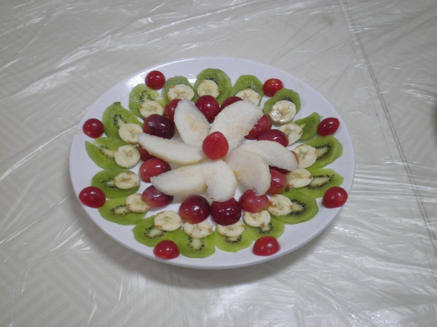 水果擺盤