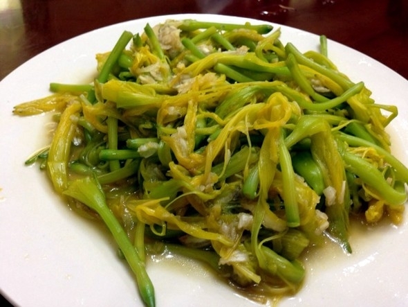 豆腐皮炒黃花菜