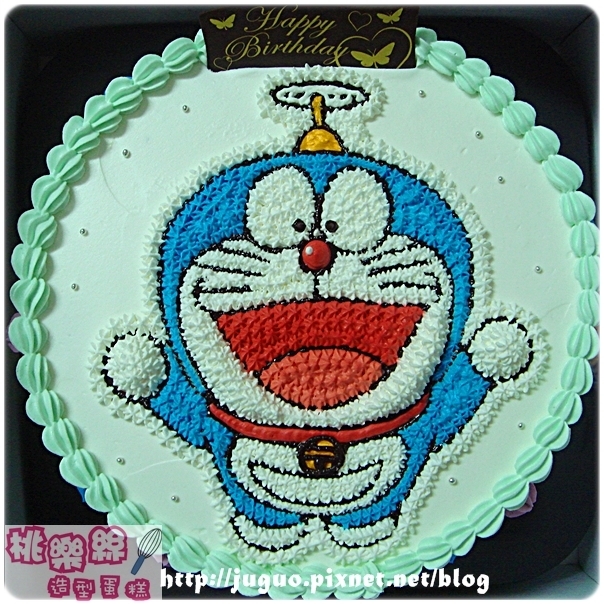 哆啦A夢-卡通奶油蛋糕