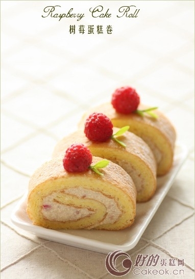 樹莓蛋糕卷