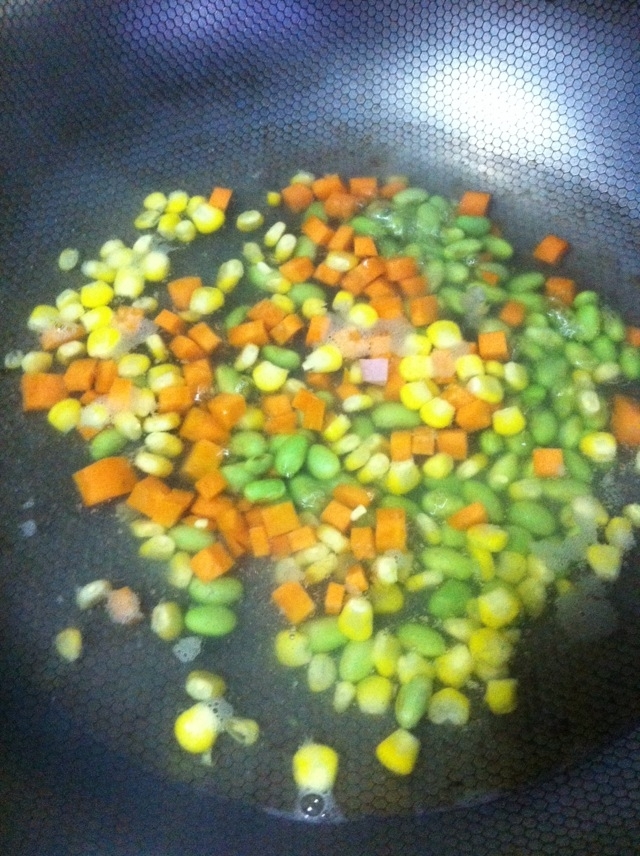 玉米青豆沙拉包