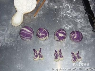 紫薯蝴蝶面