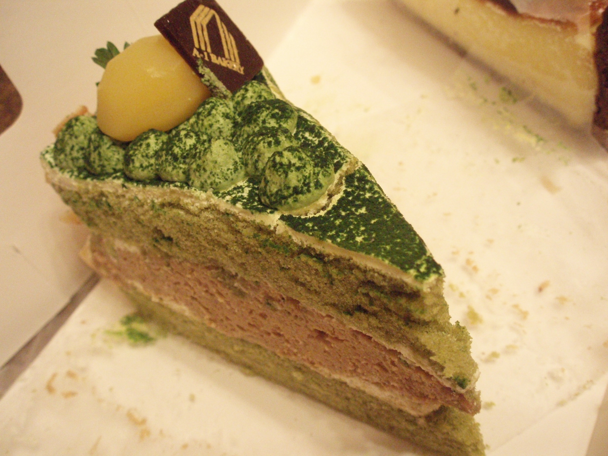 綠茶蛋糕麵包