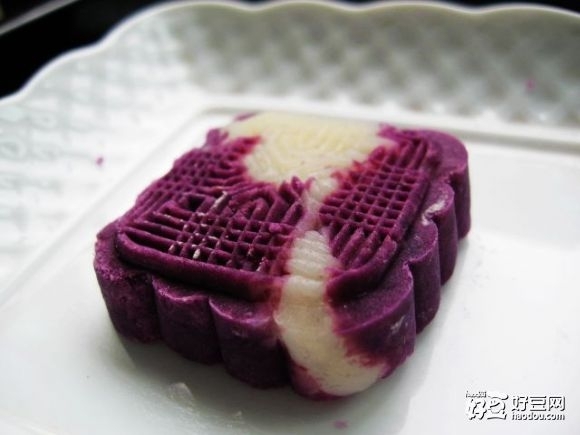 冰皮紫薯月餅