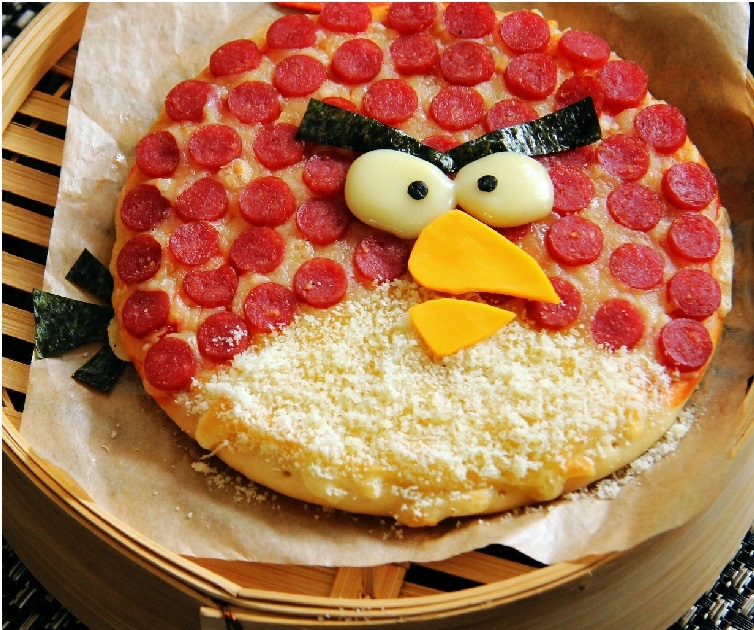 憤怒的小鳥披薩