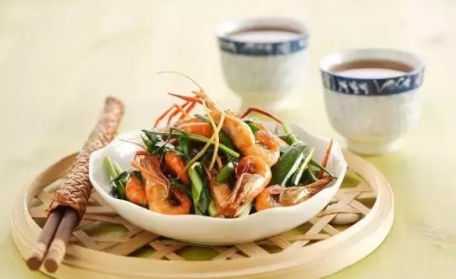 韭菜炒河蝦的做法