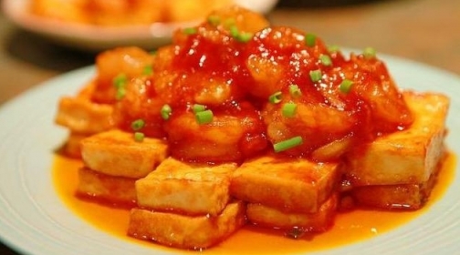 鮮蝦番茄豆腐的做法