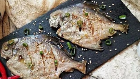 香煎小鯧魚的做法，小鯧魚料理